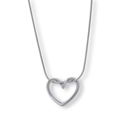 Collar con colgante de corazón