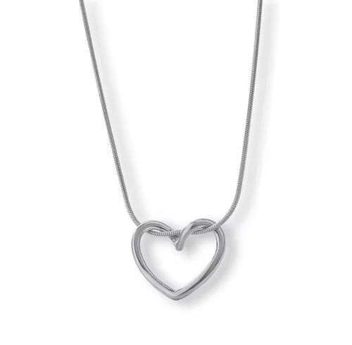 Collar con colgante de corazón
